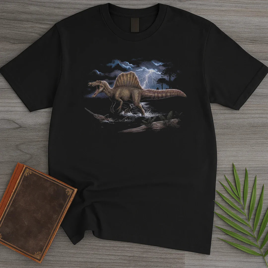 T-Shirt Black / M Thunderstorm Spinosaurus T-Shirt