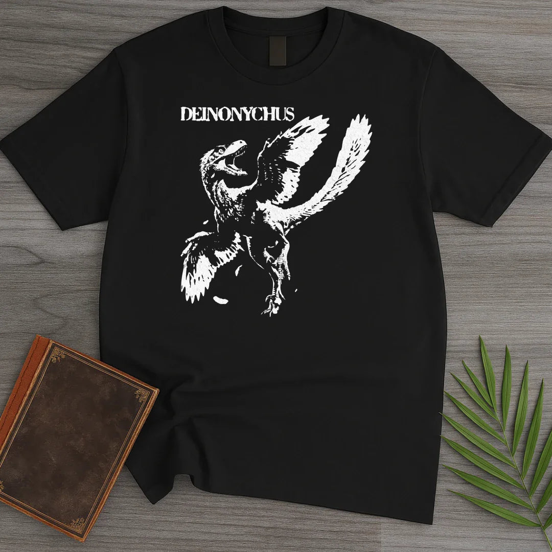 T-Shirt Black / S 1994 Vintage Deinonychus T-Shirt