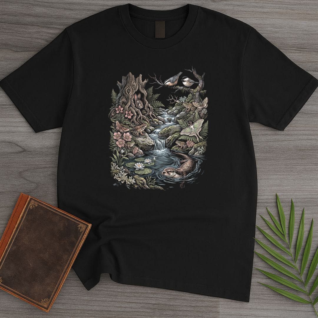 T-Shirt Black / S 90's Ecosystem Textbook T-Shirt