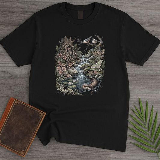 T-Shirt Black / S 90's Ecosystem Textbook T-Shirt