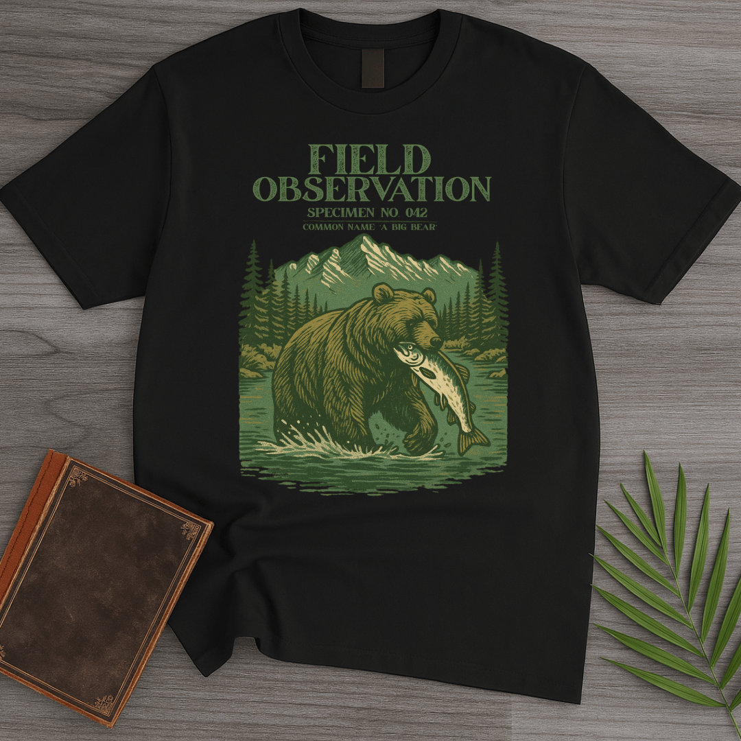 T-Shirt Black / S A Big Bear Observation T-Shirt