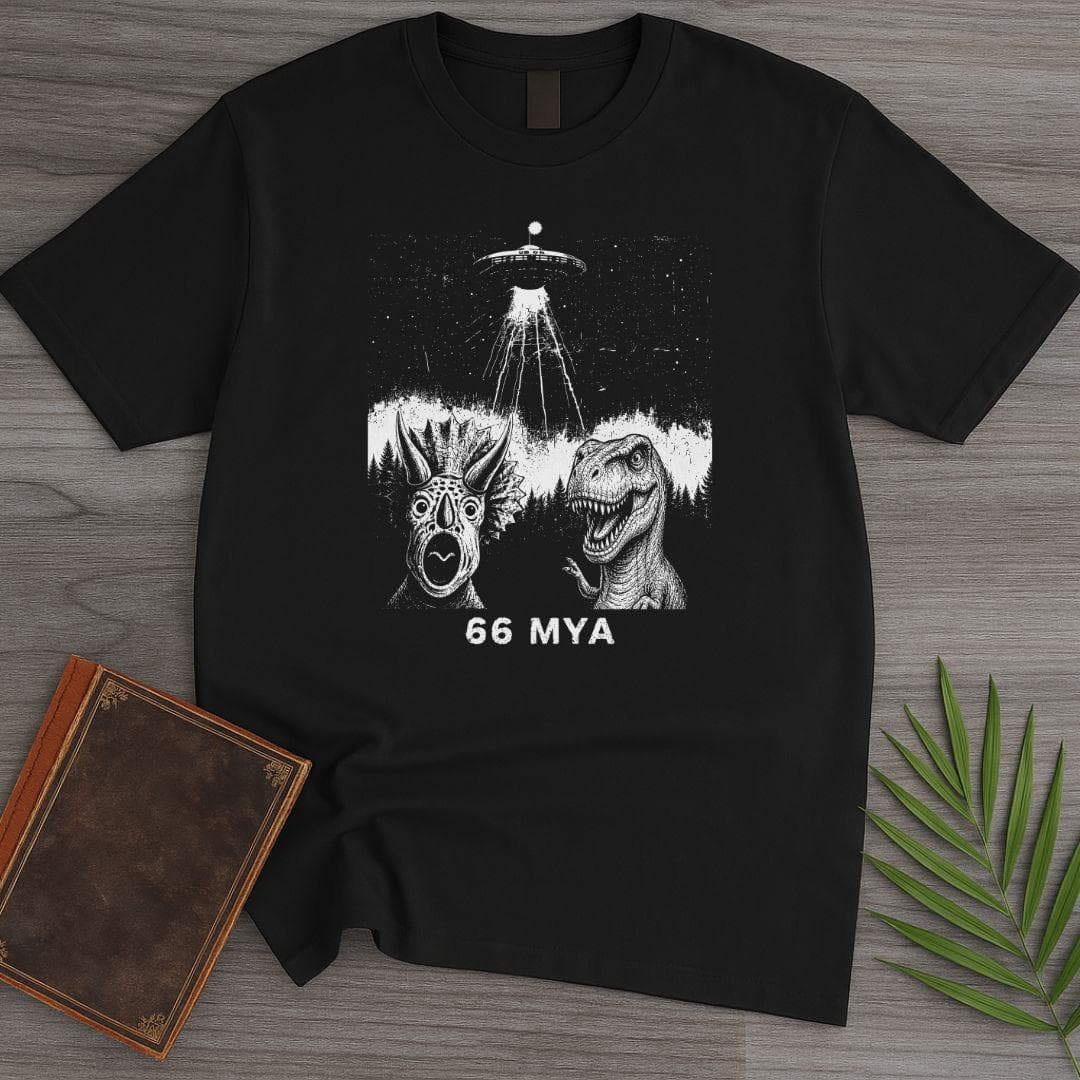 T-Shirt Black / S A UFO 66 MYA T-Shirt
