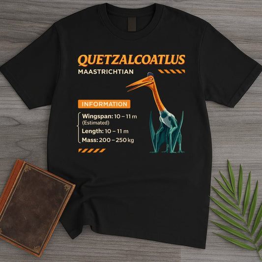 T-Shirt Black / S About the Quetzalcoatlus T-Shirt