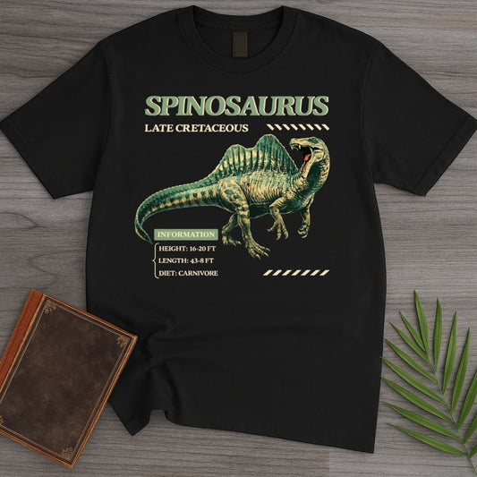 T-Shirt Black / S About the Spinosaurus T-Shirt