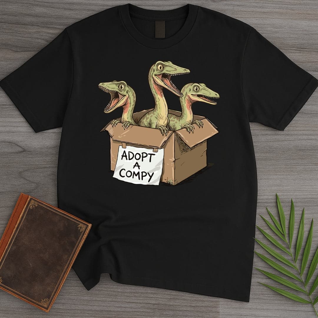 T-Shirt Black / S Adopt A Compy T-Shirt