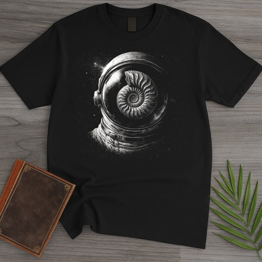 T-Shirt Black / S Ammonite to Astronaut T-Shirt