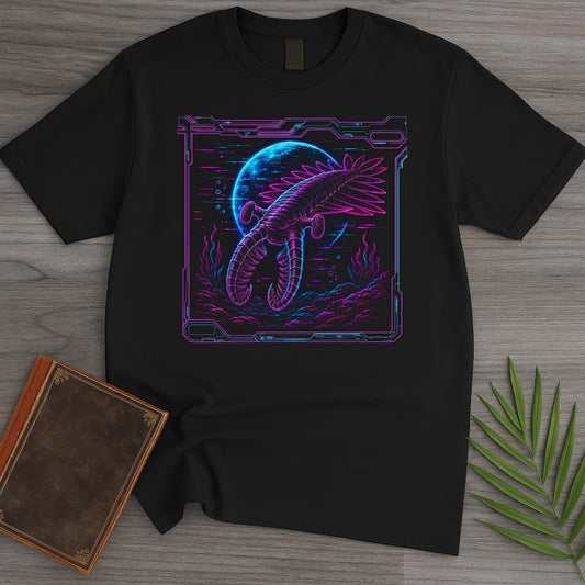 T-Shirt Black / S Anamolcalris Cyber Time T-Shirt