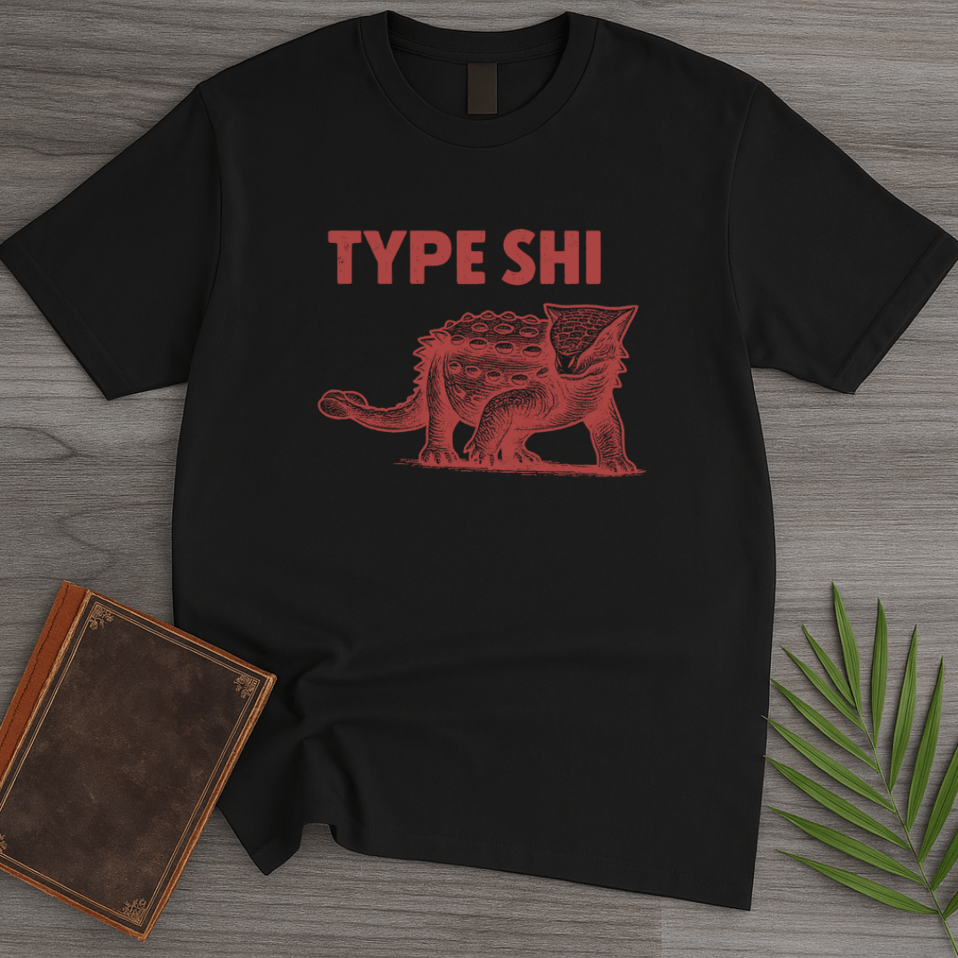 T-Shirt Black / S Anodontosaurus Type Shi T-Shirt