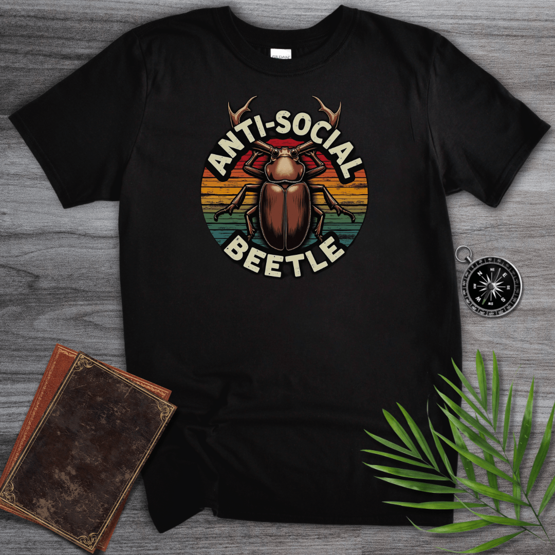 T-Shirt Black / S Anti-Social Beetle T-Shirt