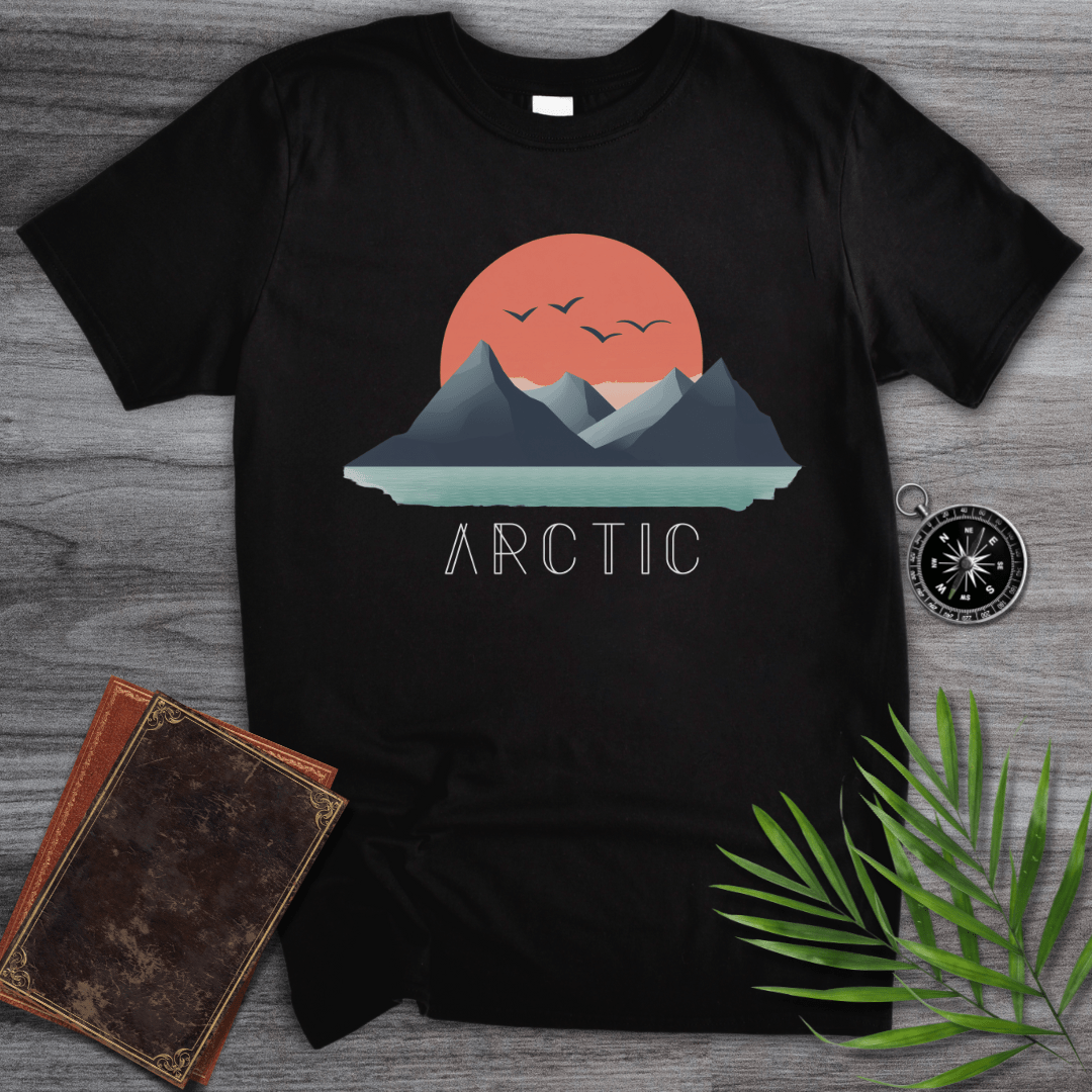 T-Shirt Black / S Arctic Ocean & Landforms T-Shirt