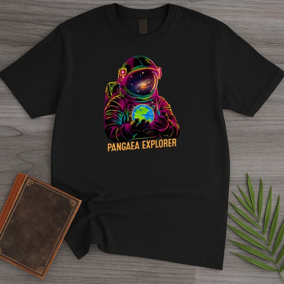 T-Shirt Black / S Astronauts Pangea Explorer T-Shirt