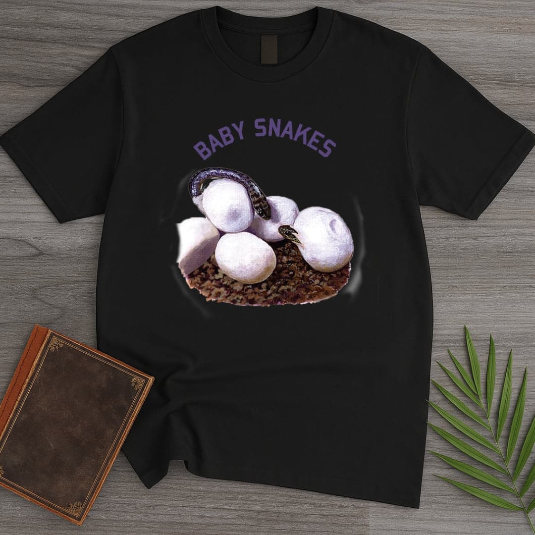 T-Shirt Black / S Baby Snakes T-Shirt (Doobie)