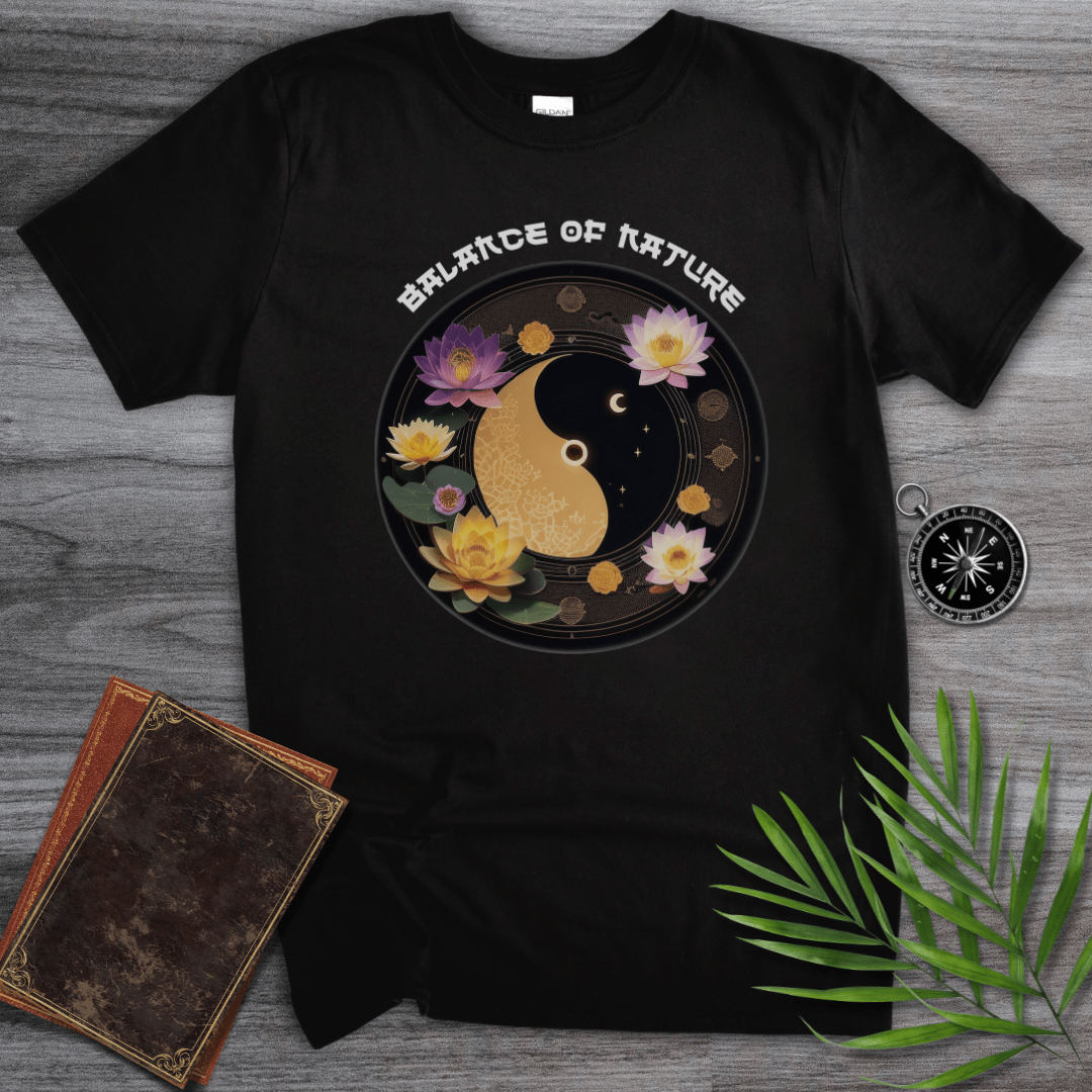 T-Shirt Black / S Balance of Nature: Yinyang T-Shirt