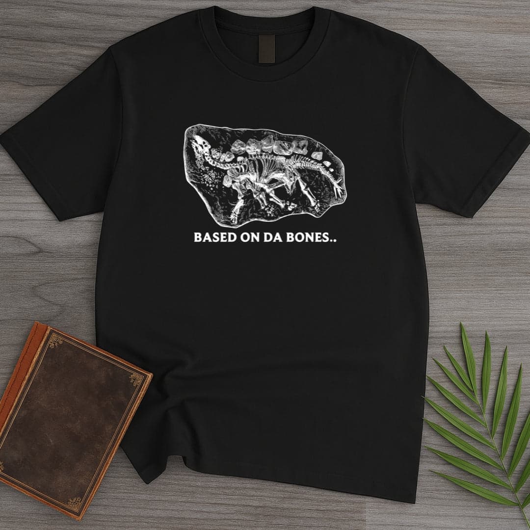 T-Shirt Black / S Based On Da Bones T-Shirt