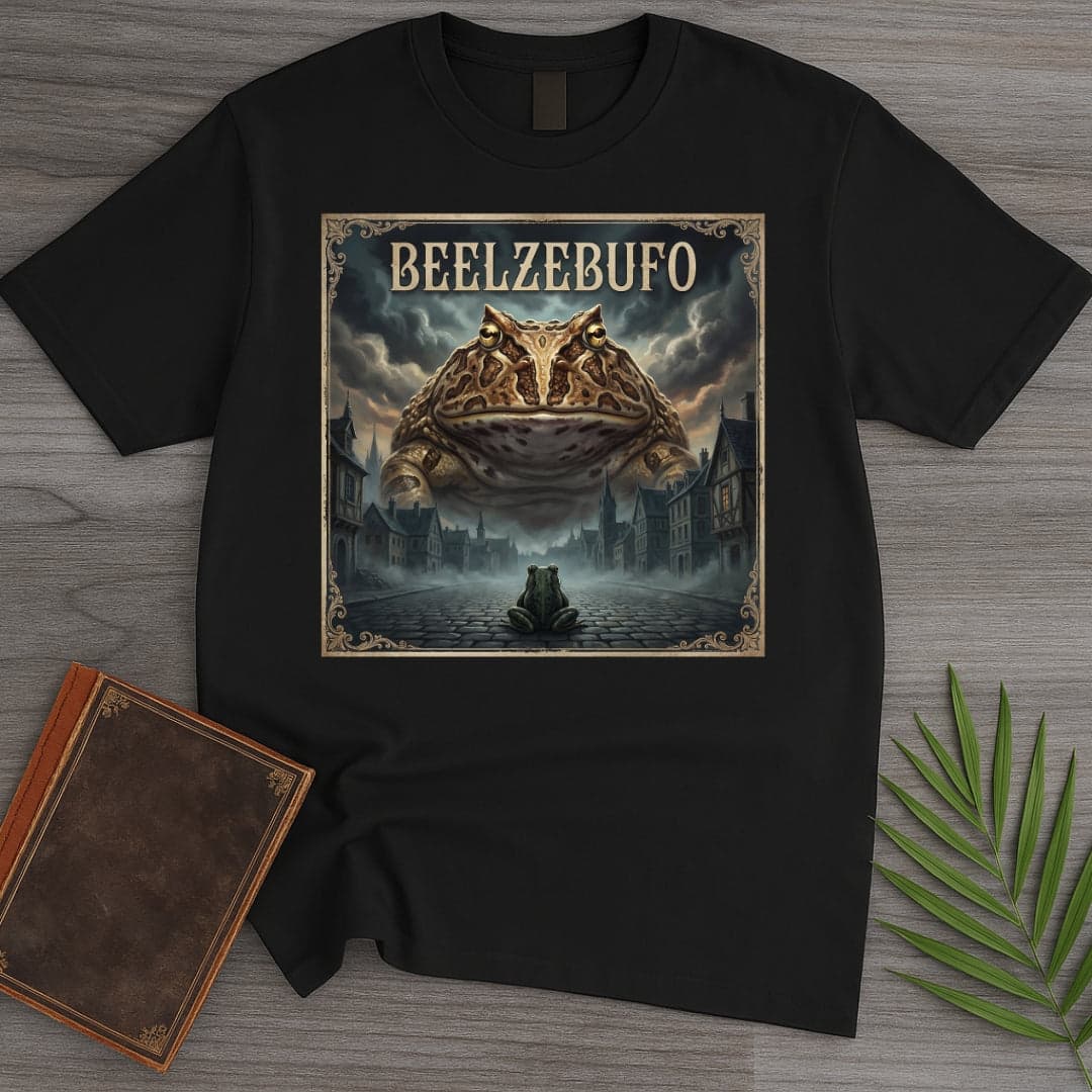T-Shirt Black / S Beelzebufo Giant Frog T-Shirt
