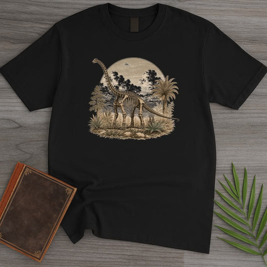 T-Shirt Black / S Beneath the Ferns Sauropod T-Shirt