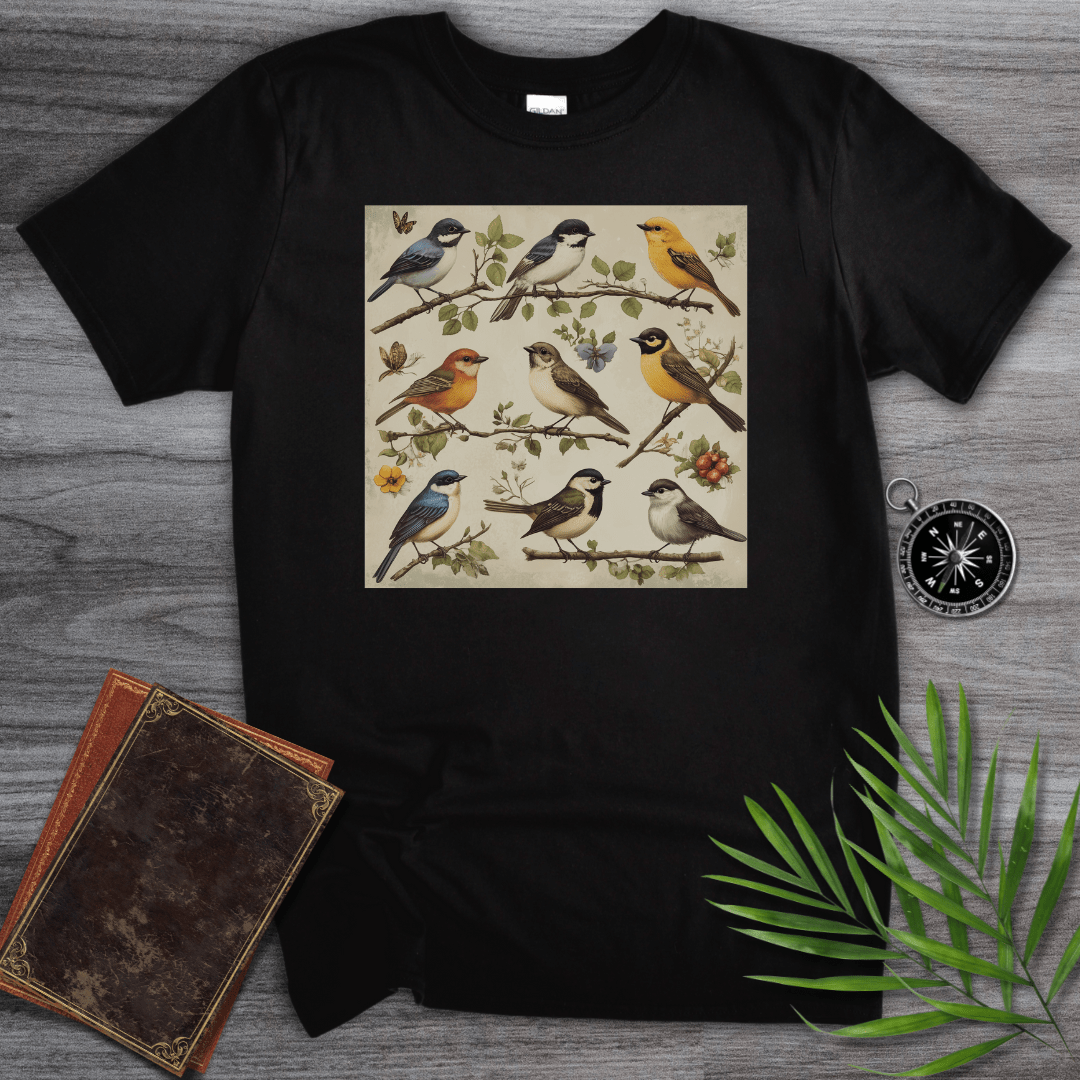 T-Shirt Black / S Bird Species Environment T-Shirt