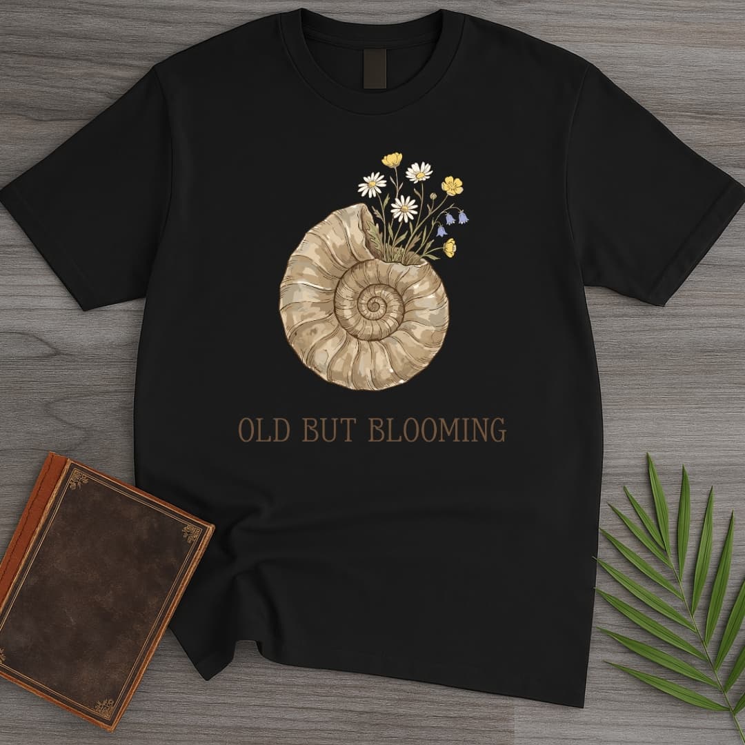 T-Shirt Black / S Blooming Ammonite T-Shirt