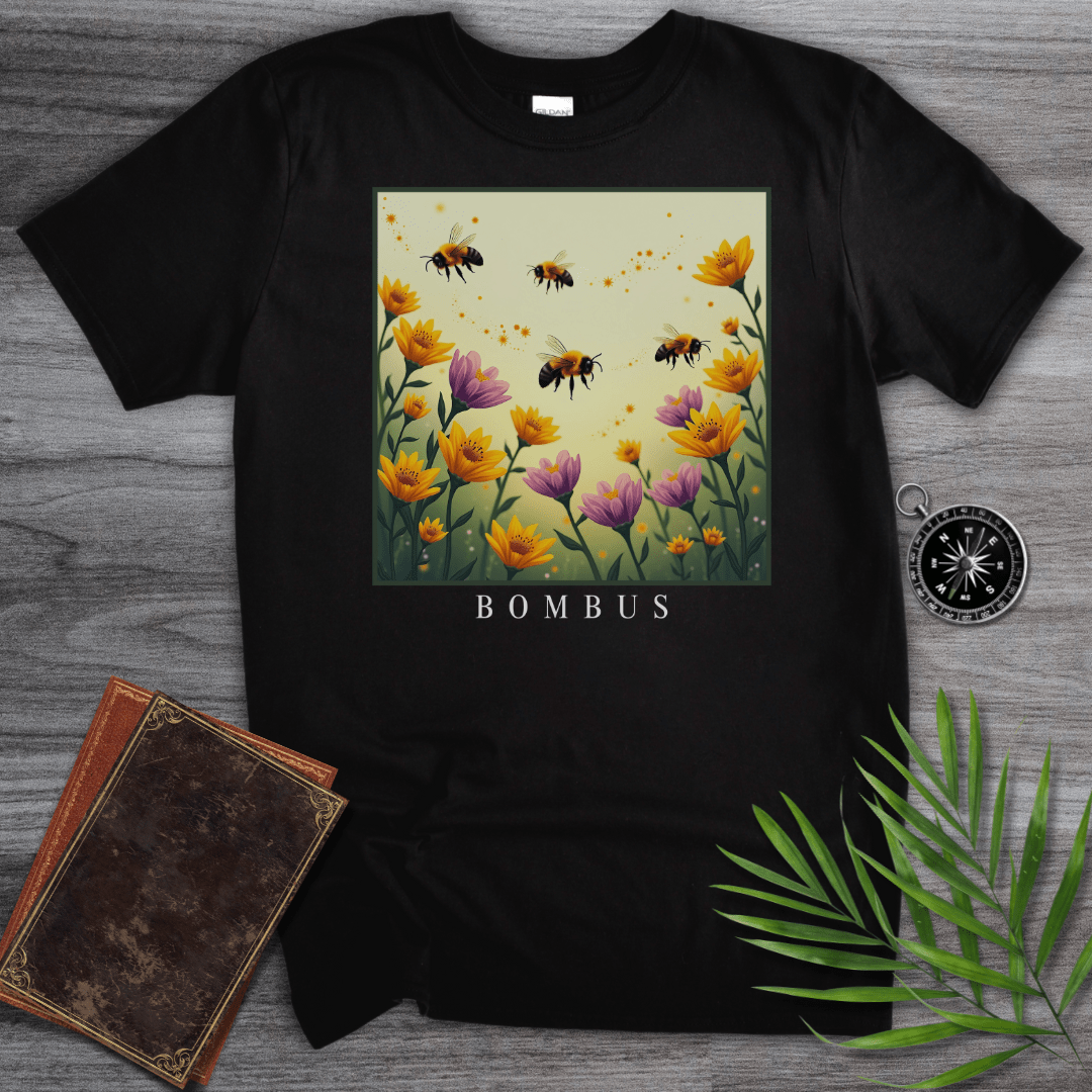 T-Shirt Black / S Bombus: Bumble Bee T-Shirt