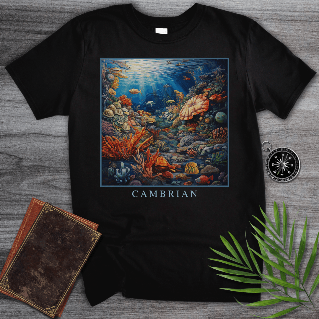 T-Shirt Black / S Cambrian Marine Ecosystem T-Shirt