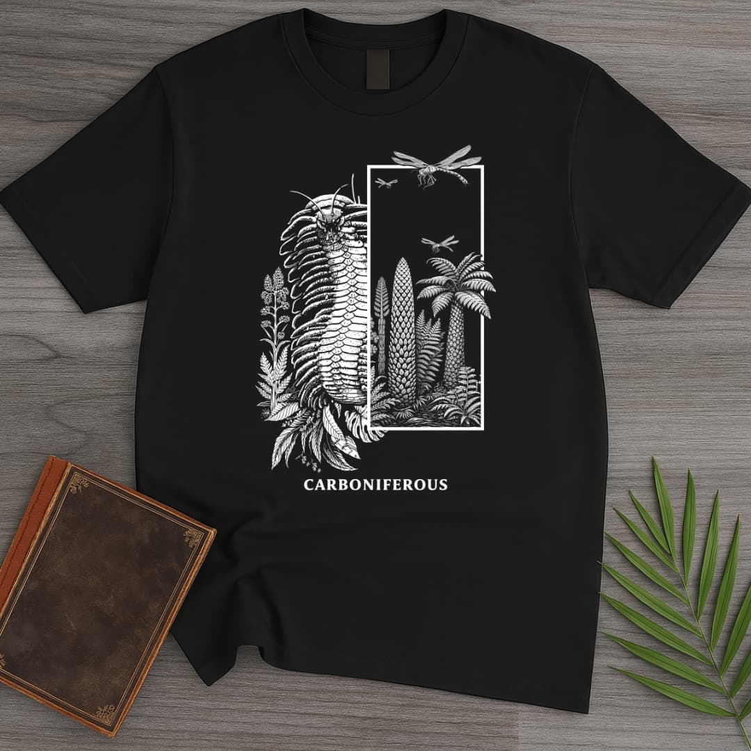 T-Shirt Black / S Carboniferous Prehistoric Goth T-Shirt