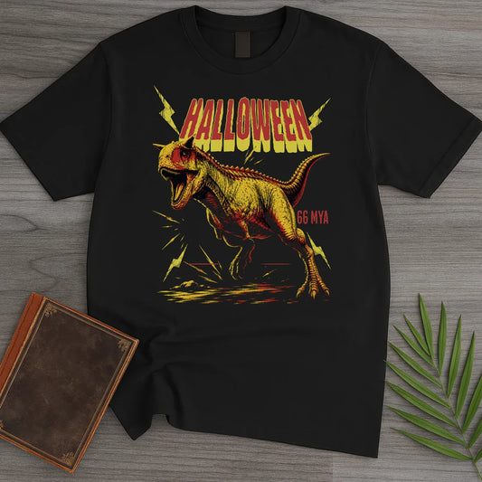 T-Shirt Black / S Carnotaurus Halloween 66 MYA T-Shirt