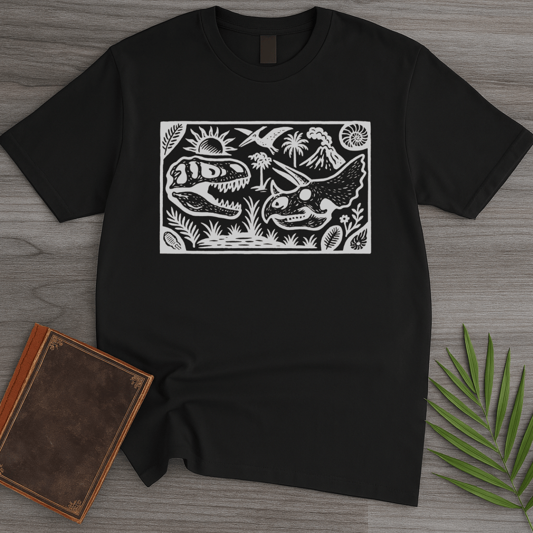 T-Shirt Black / S Cretaceous Skull Encounter T-Shirt