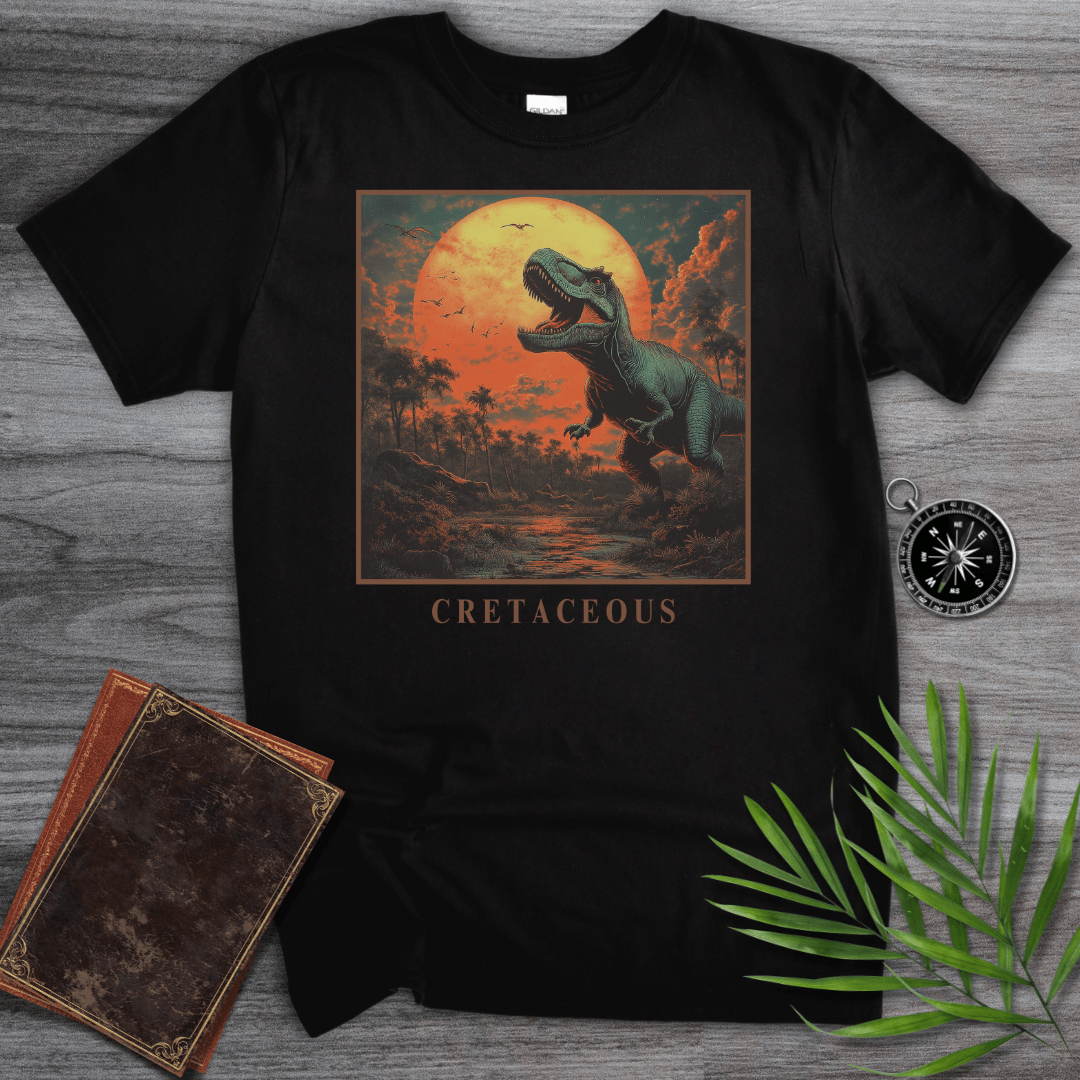 T-Shirt Black / S Cretaceous T-REX Graphic T-Shirt