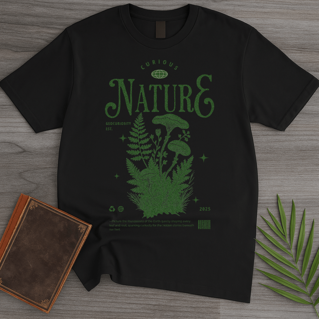 T-Shirt Black / S Curiosity x Nature T-Shirt
