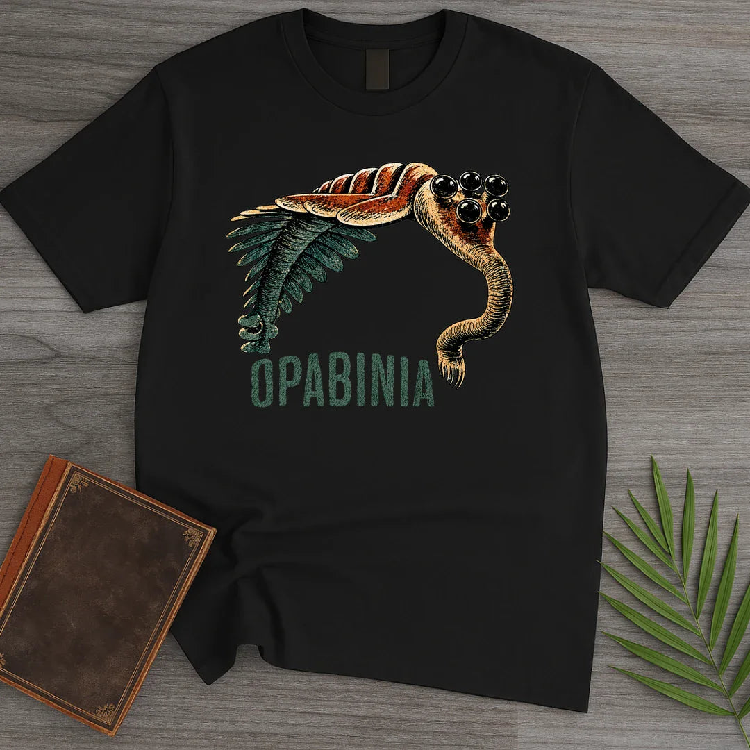 T-Shirt Black / S Curious Opabinia T-Shirt