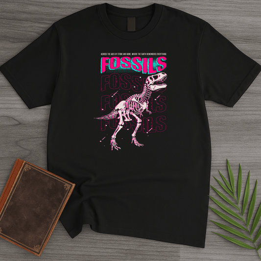 T-Shirt Black / S Cyber Fossils T-Shirt