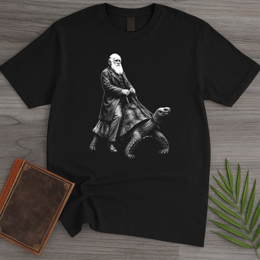 T-Shirt Black / S Darwin's Slow Ride T-Shirt