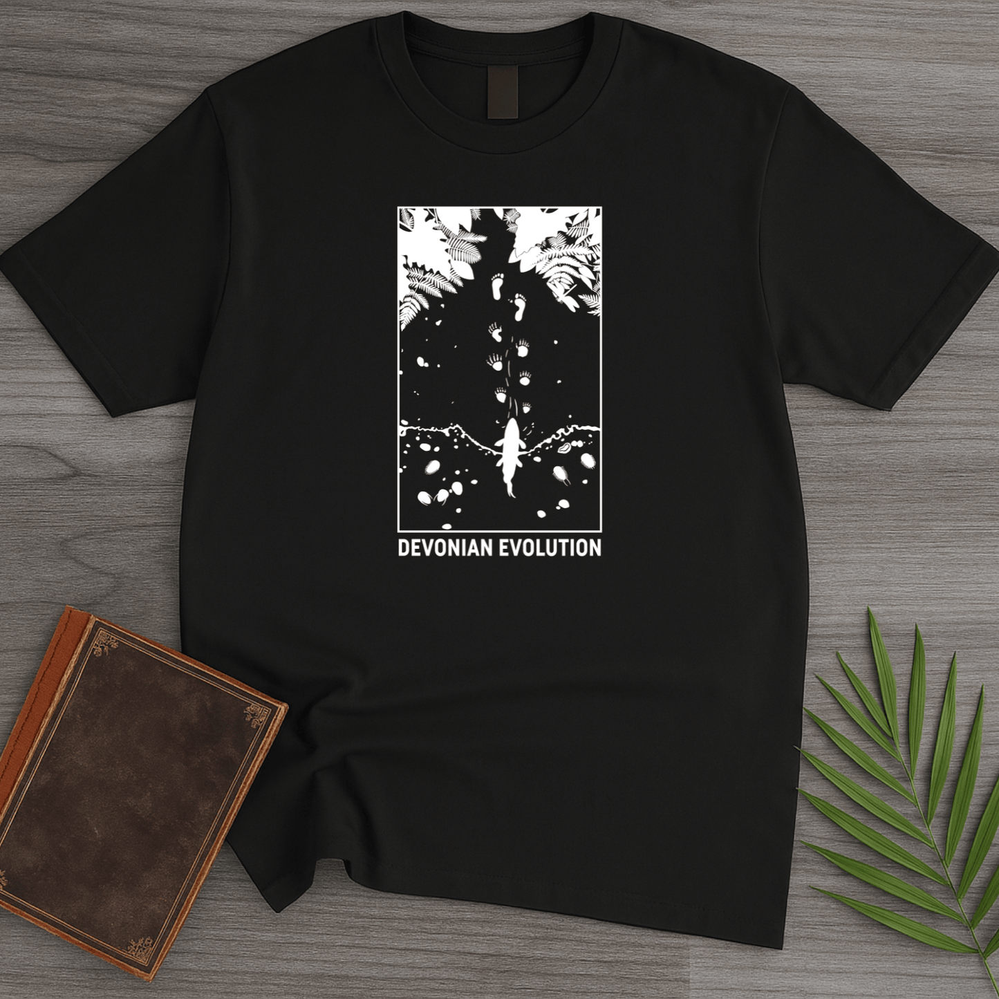 T-Shirt Black / S Devonian Evolution T-Shirt