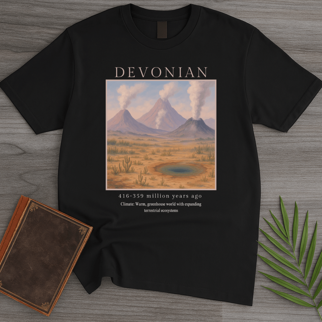 T-Shirt Black / S Devonian Terrestrial Ecosystem T-Shirt