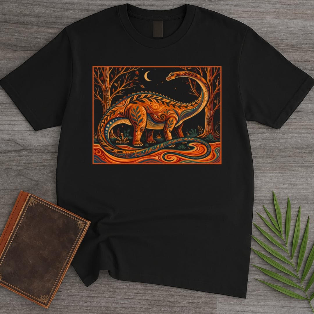 T-Shirt Black / S Diplodocus Dream T-Shirt