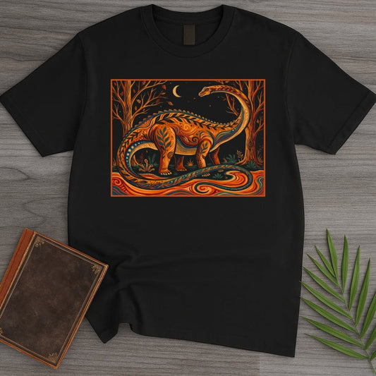 T-Shirt Black / S Diplodocus Dream T-Shirt