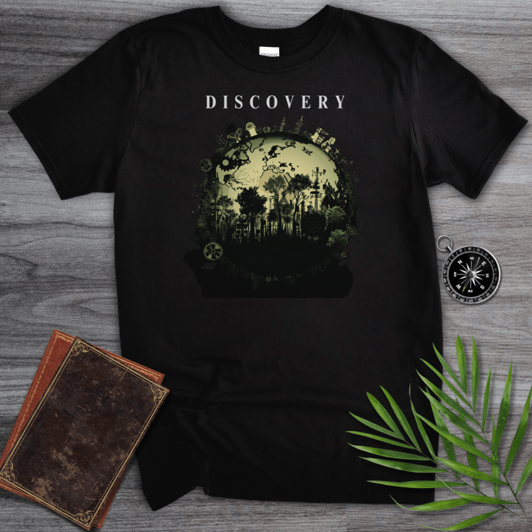 T-Shirt Black / S Discovery Earth Graphic T-Shirt