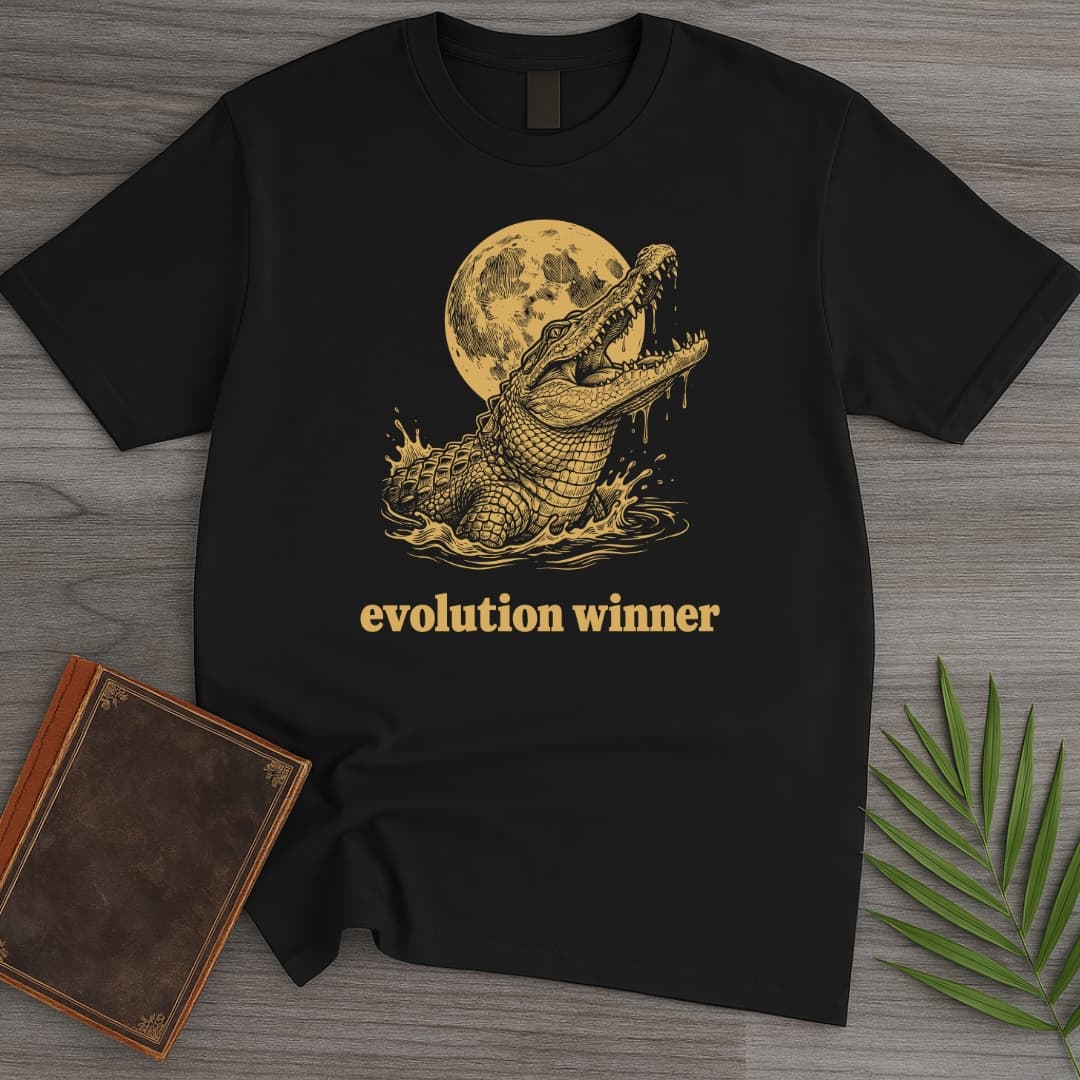 T-Shirt Black / S Evolution Winner Gator T-Shirt
