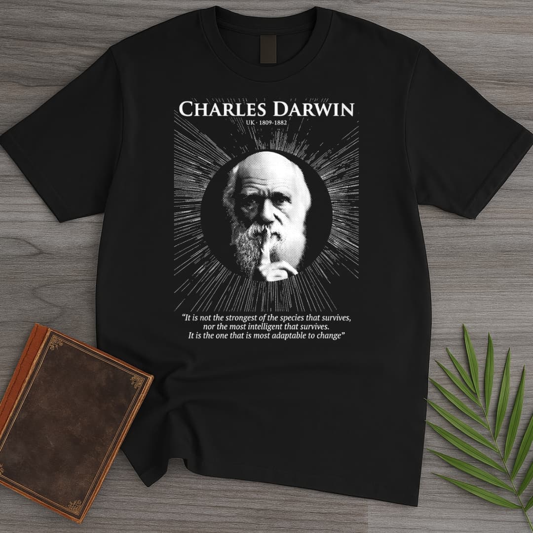 T-Shirt Black / S Father of Evolution T-Shirt