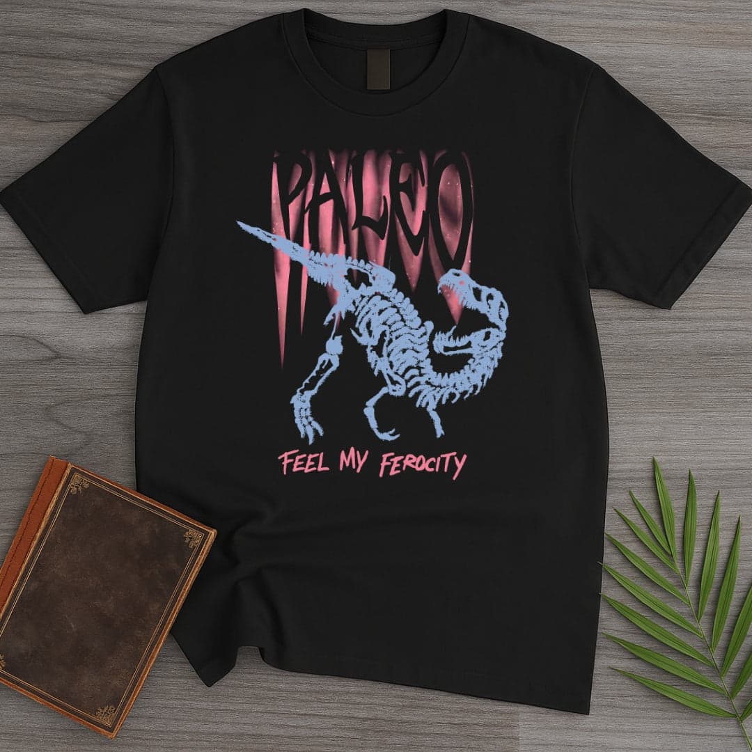 T-Shirt Black / S Feel My Ferocity Streetwear T-Shirt