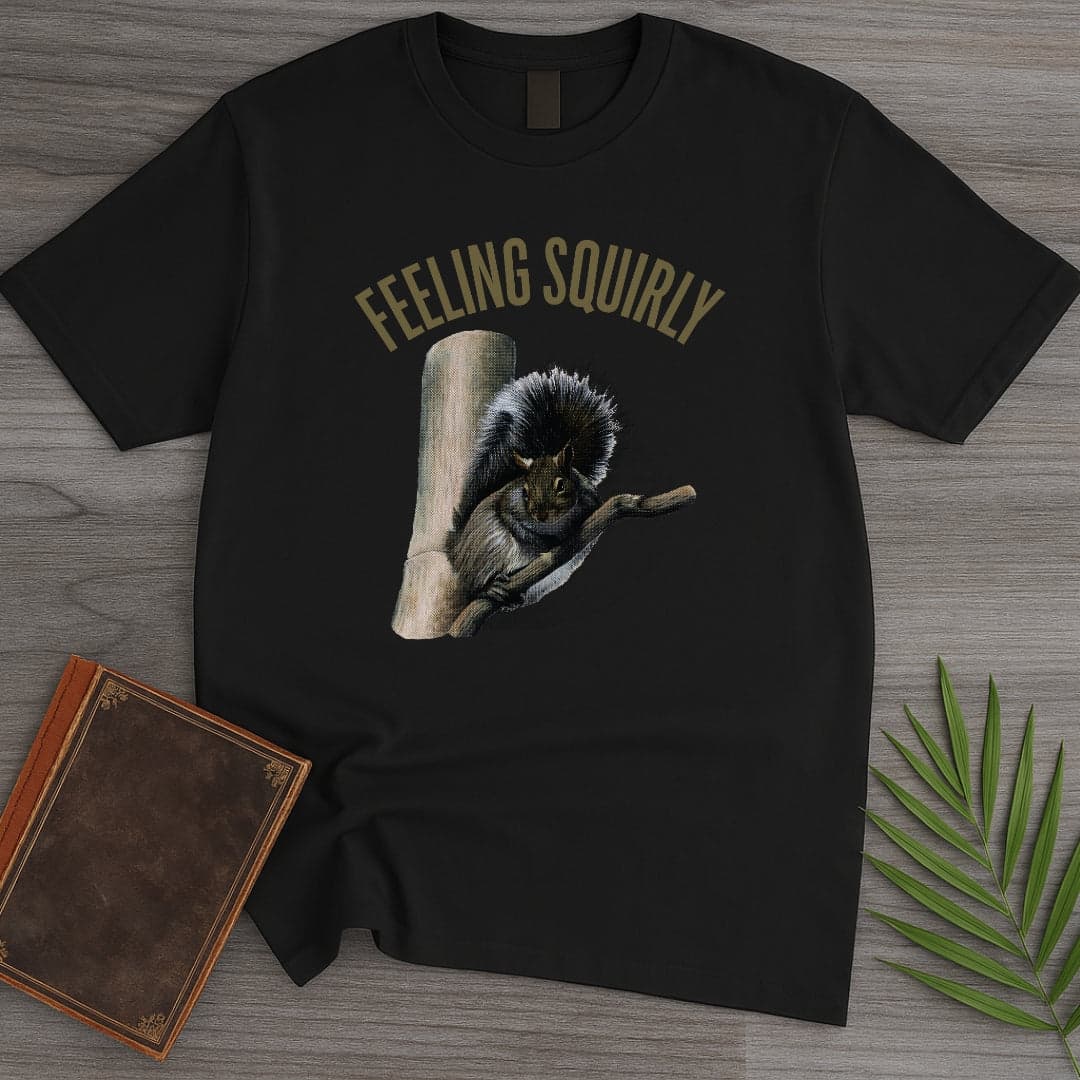 T-Shirt Black / S Feeling Squirly T-Shirt (Doobie)