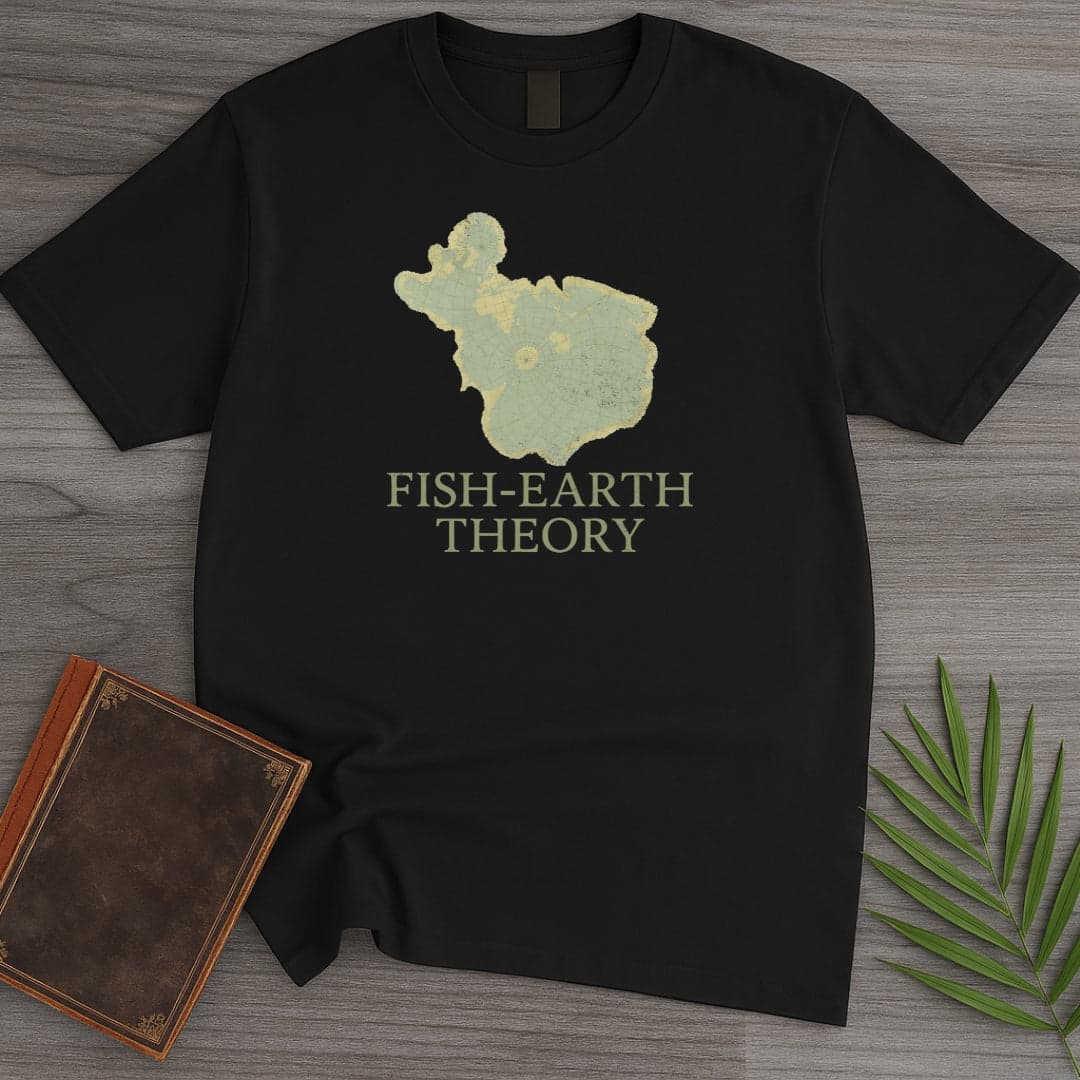 T-Shirt Black / S Fish-Earth Theory T-Shirt