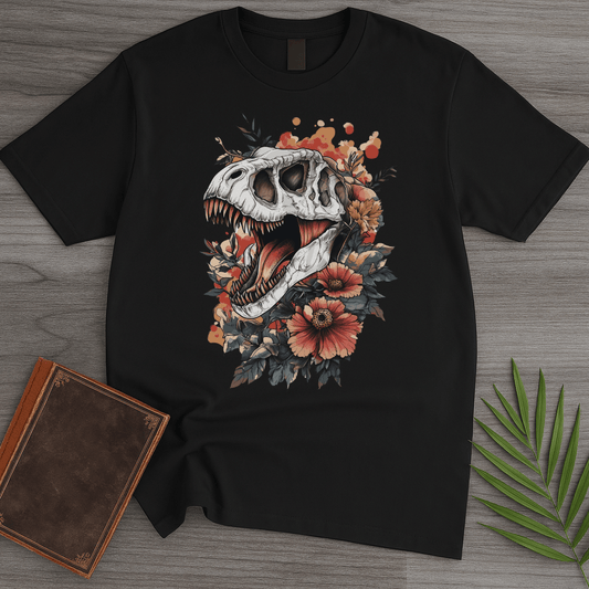 T-Shirt Black / S Floral Fossil Fury T-Shirt
