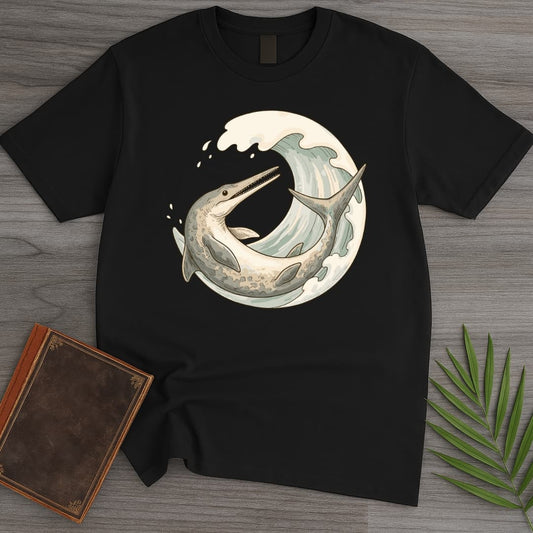 T-Shirt Black / S Gentle Ichthyosaur T-Shirt