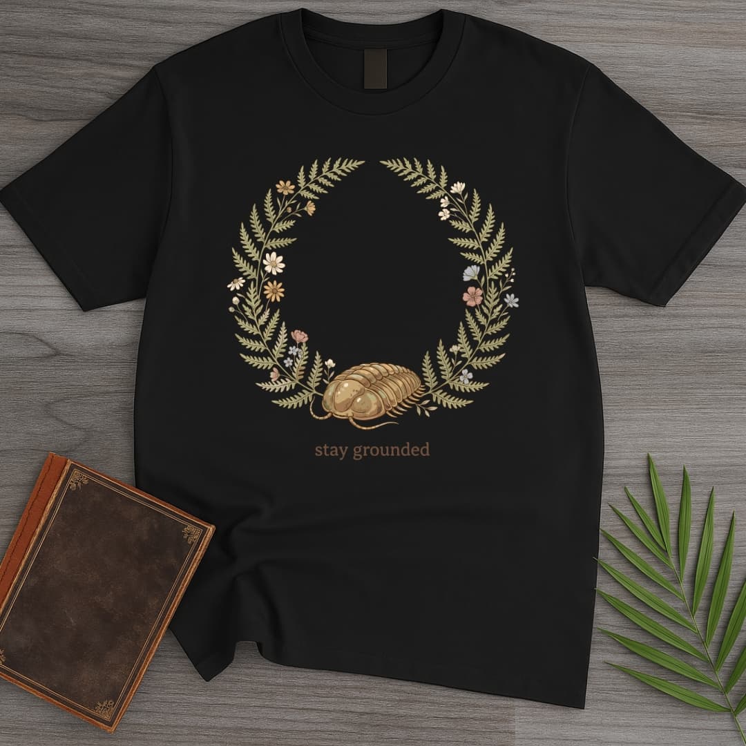T-Shirt Black / S Grounded Trilobite T-Shirt