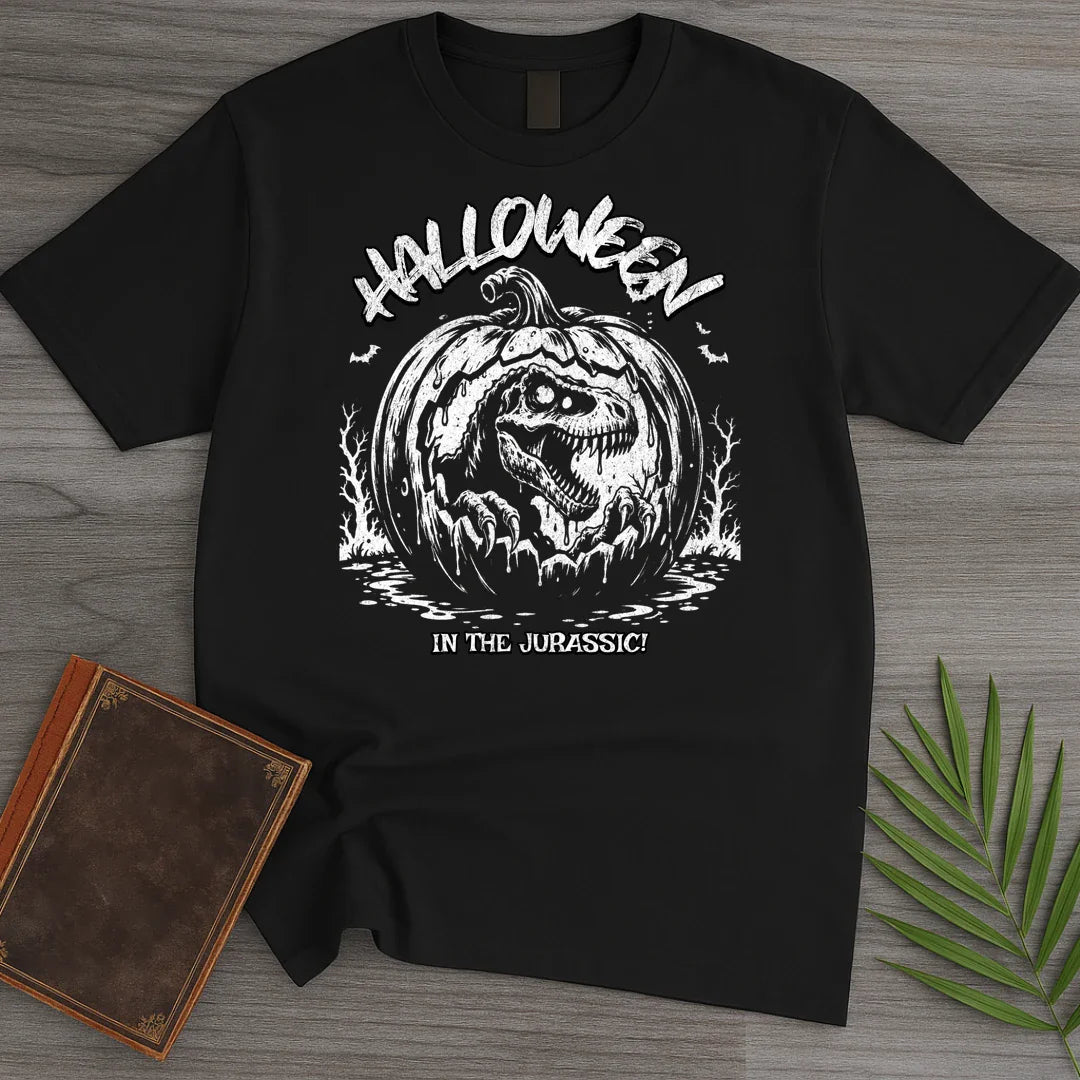 T-Shirt Black / S Halloween in the Jurassic T-Shirt