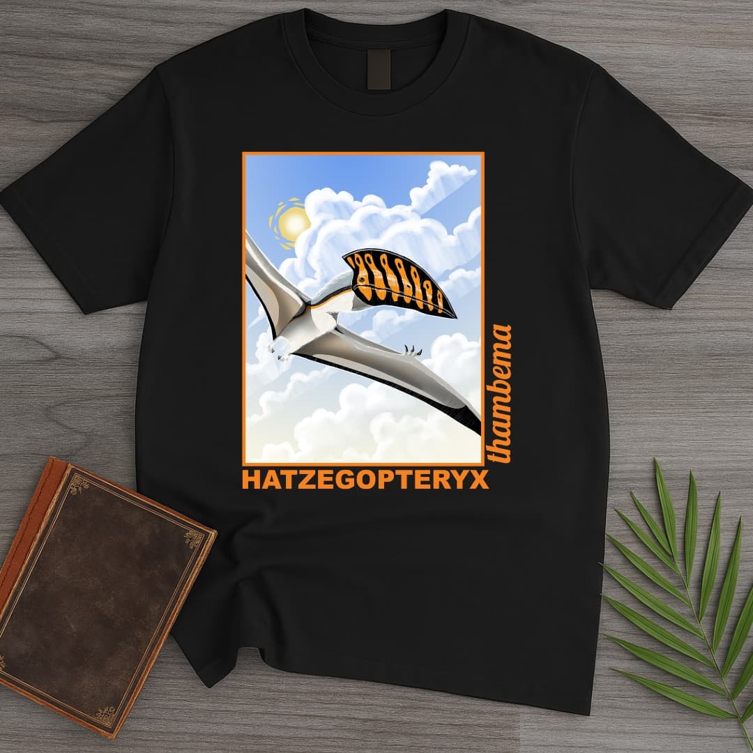 T-Shirt Black / S Hatzegopteryx - Solar Sovereign Sky T-Shirt
