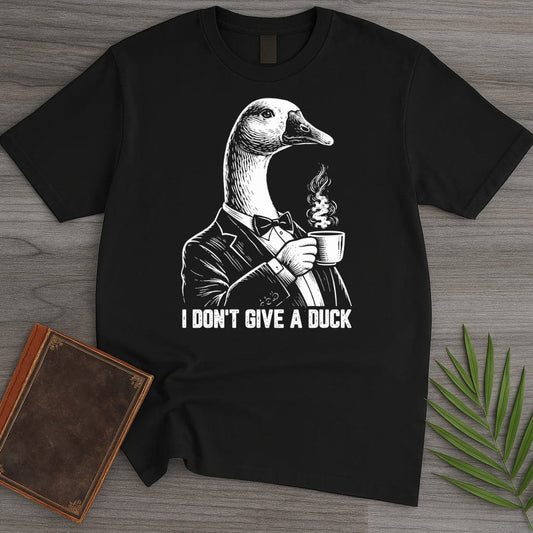 T-Shirt Black / S I Don't Give a Duck T-Shirt