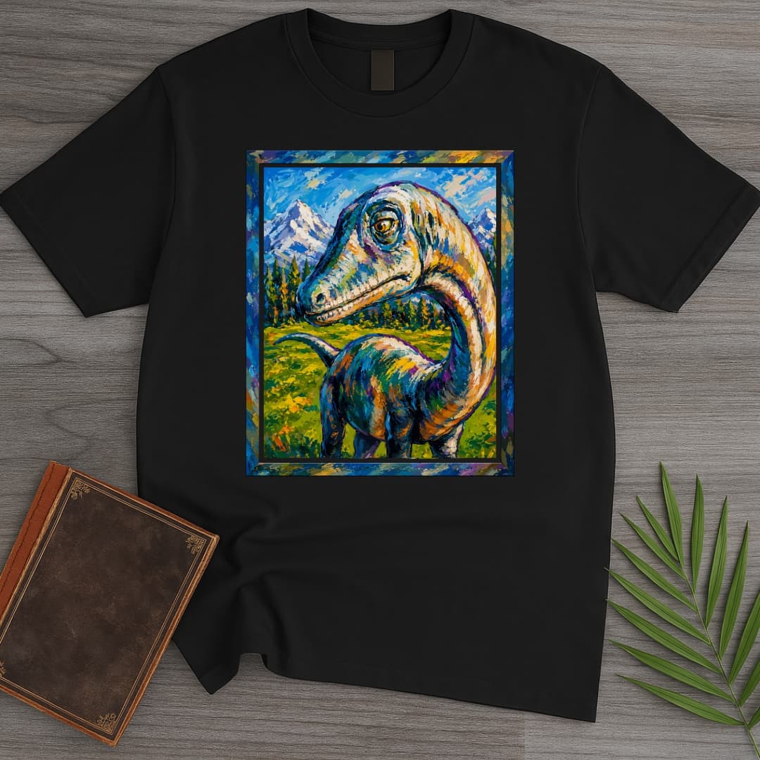 T-Shirt Black / S Impressionist Longneck T-Shirt
