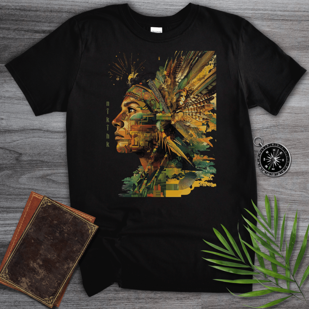 T-Shirt Black / S Indigenous Knowledge Graphic T-Shirt